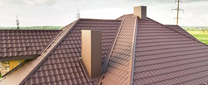Residential Chimney Flashing Restoration in West Springfield, MA