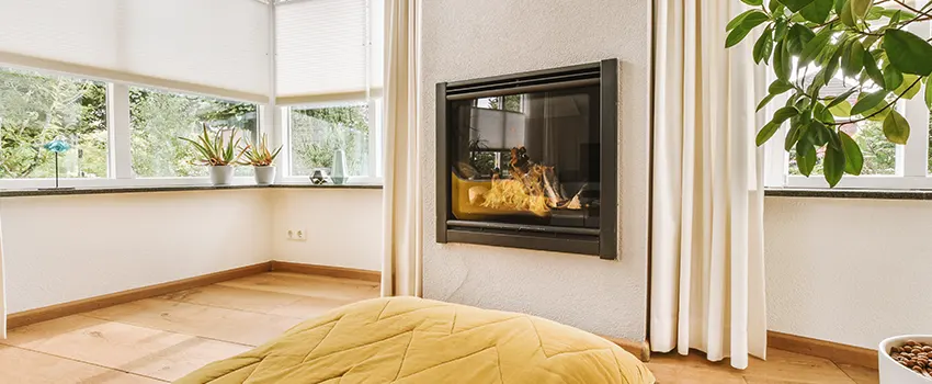 Residential Fireplace Ceramic Glass Installation in West Springfield, MA