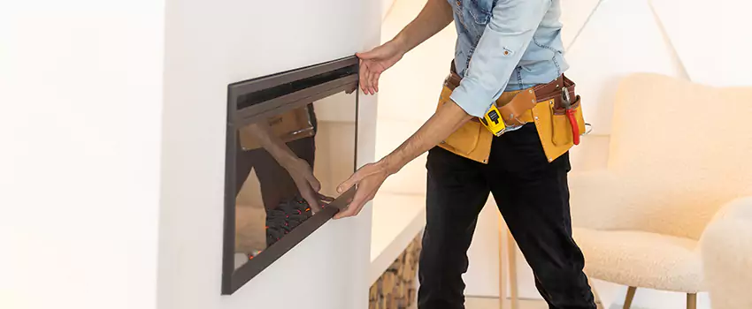 Metal Fireplace Installation in West Springfield, Massachusetts