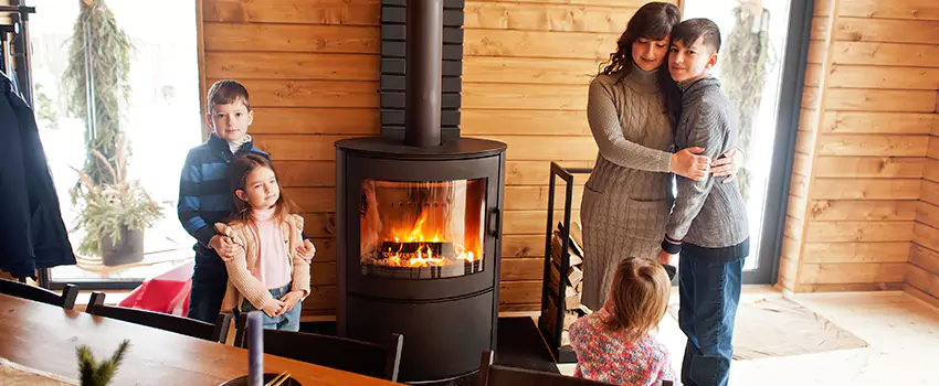 Morso Cast Iron Fireplace Insert Installation in West Springfield, Massachusetts
