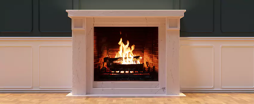 Open Flame Wood-Burning Fireplace Installation Services in West Springfield, Massachusetts