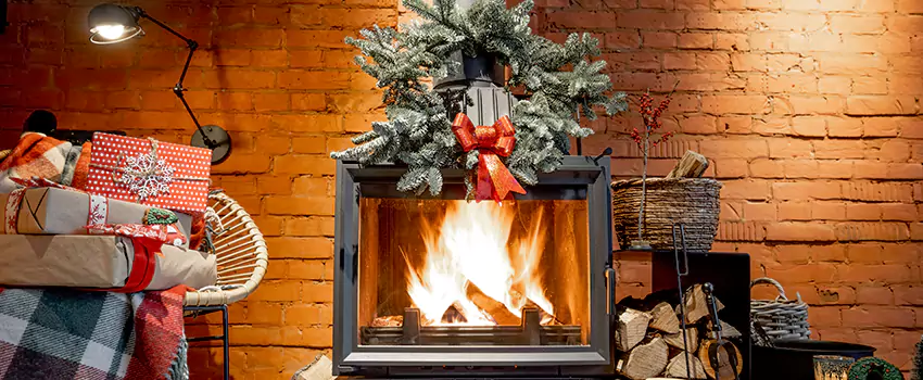 Travis Industries Linear Gas Fireplace Installation in West Springfield, Massachusetts