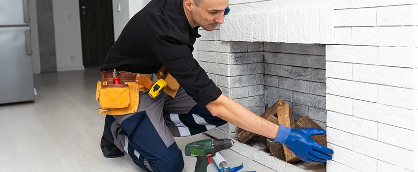 Fireplace Damaged Damper Frame Repair Services in West Springfield, Massachusetts